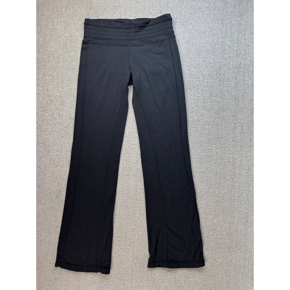 Prana Yoga Pants Full Length Activewear Athleisure Casual Black Size Small